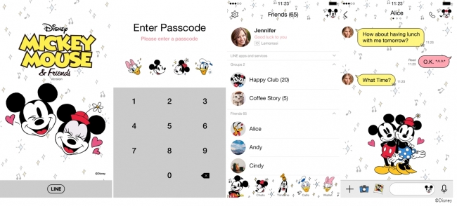 Line公式アカウントを活用した月額サービスが初登場 ディズニーとlineがお届けする Disney X Line がスタート Line 株式会社のプレスリリース