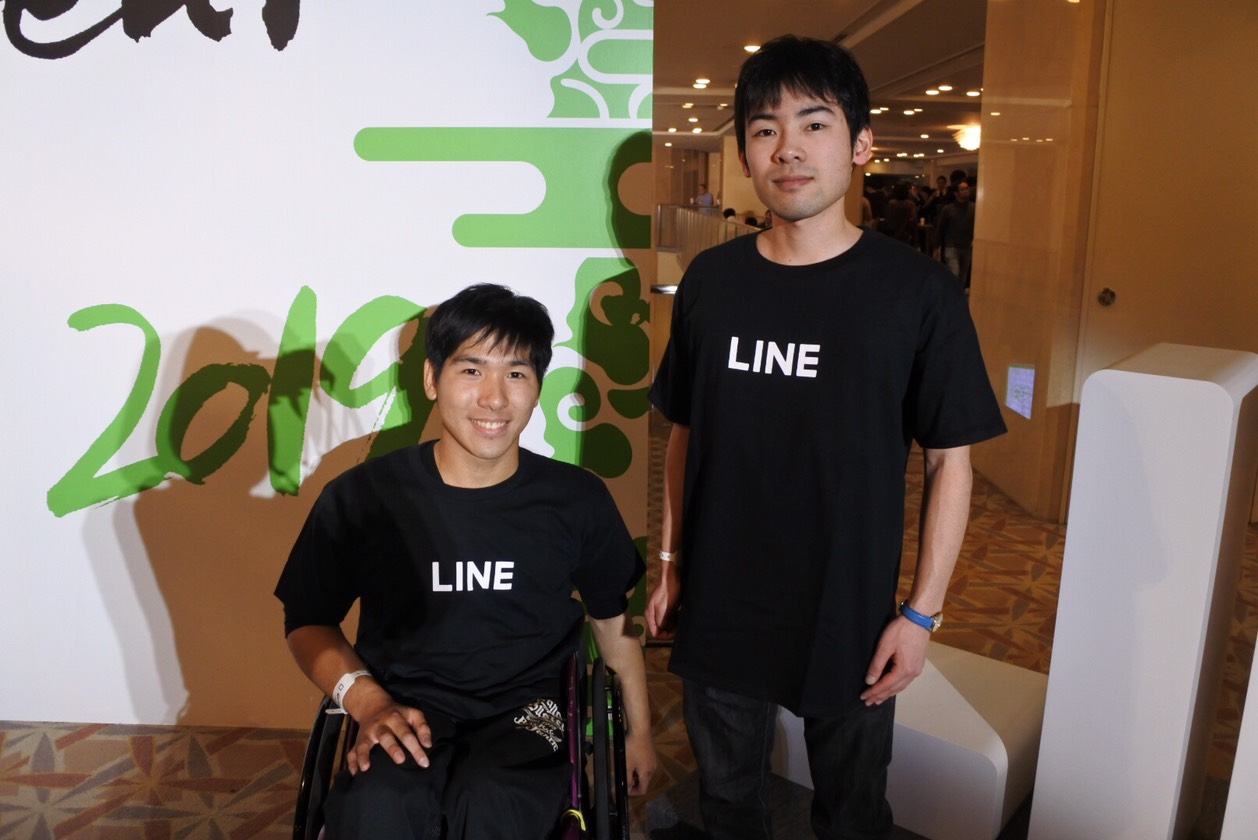 パラ陸上競技の木村勇聖選手、緑川秀太選手がLINE所属アスリートとして新たに入社