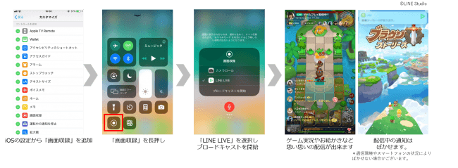 Line Liveで ゲーム実況を簡単にライブ配信 スクリーン配信 機能を実装 Line株式会社のプレスリリース