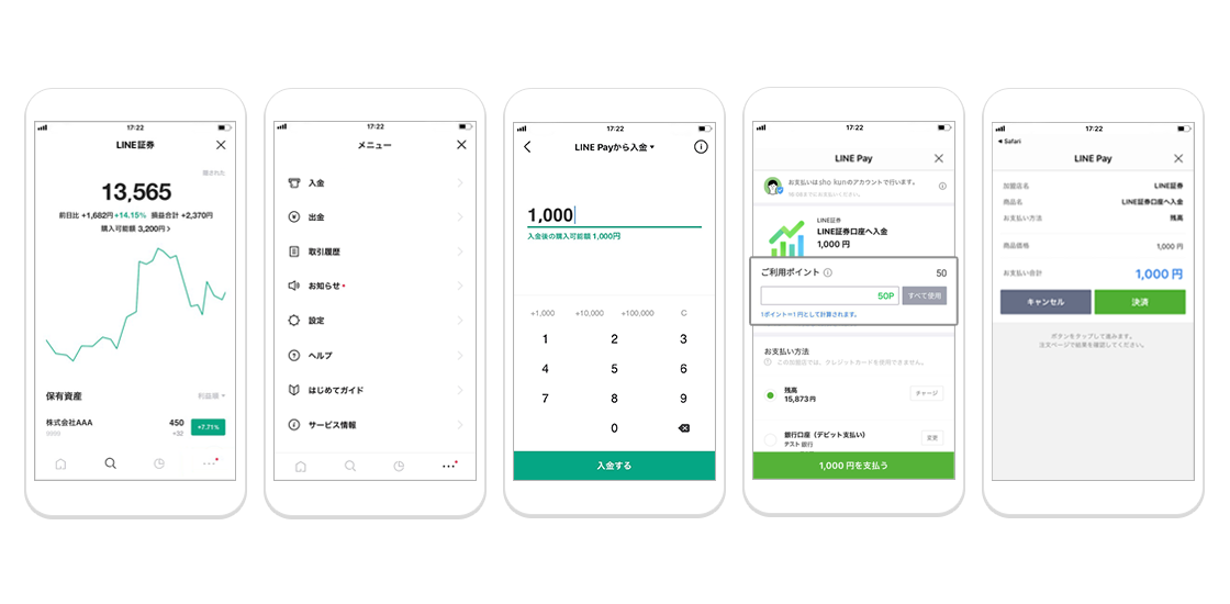 スマホ投資サービス「LINE証券」、LINEポイント利用がさらに便利に！