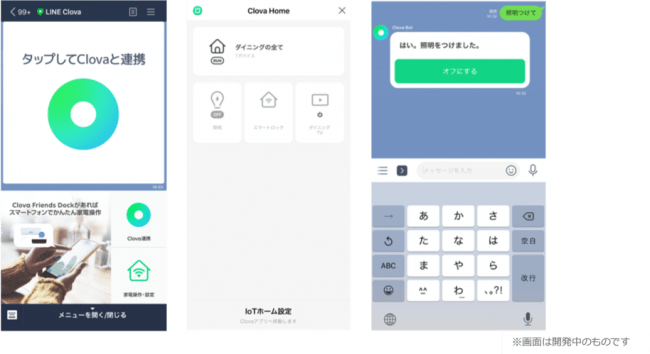 Lineのトーク画面上から家電操作が可能な Clova Bot を本日より提供開始 便利なiot住宅を体験できるモデルルームを2月1日より一般公開 Line株式会社のプレスリリース