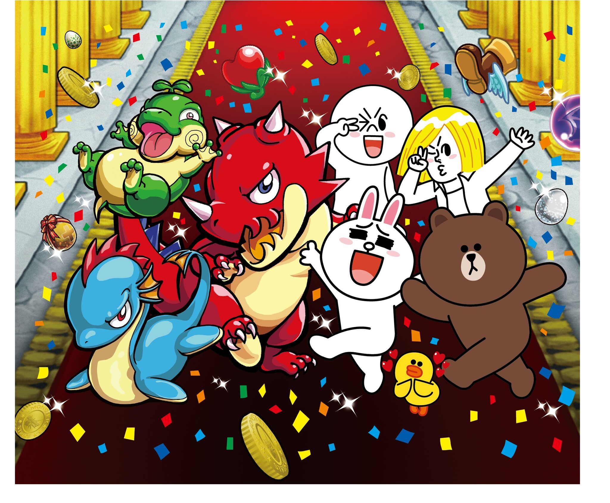 Line Pop と モンスターストライク がゲーム間コラボレーションを実施 Line株式会社のプレスリリース