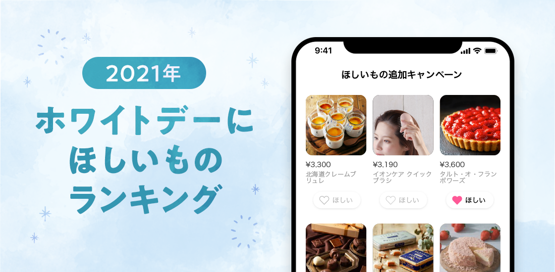 Lineギフト 今年の ホワイトデーにほしいもの 最新ランキングを発表 全年代総合ランキング 金額別など ホワイトデー 直前にピッタリの情報を提供 Line株式会社のプレスリリース