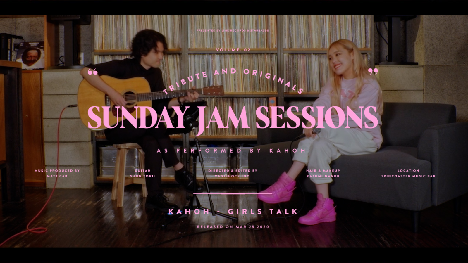 Tiktokで急上昇ランキングにチャートインし再注目 R Bシンガーkahoh Girls Talk のアコースティックアレンジが公開 Line株式会社のプレスリリース