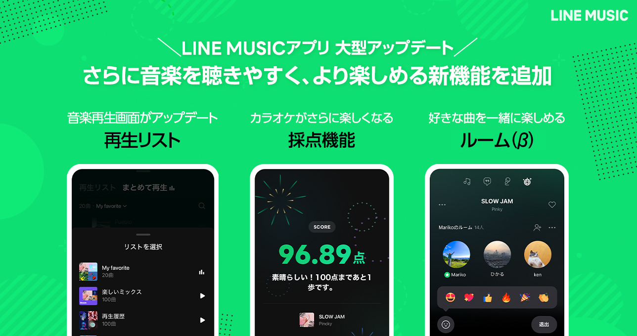 Line Music アップデートで3つの新機能を追加 Line株式会社のプレスリリース
