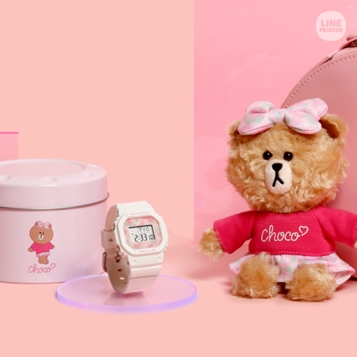 LINE公式キャラクター「CHOCO」がBaby-Gとコラボレーション。日本のみの販売で、数量は1,000個限定