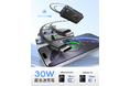 【新発売&50%OFFキャンペーン】RORRY、巻き取り式lightning用とUSB-Cケーブル・PD30W・10000mAh大容量5in1多機能モバイルバッテリー「H1」登場