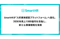 SmartHRが「人的資本経営プラットフォーム」へ進化。2030年売上1000億円を目指し、新たな事業戦略を発表