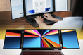 究極の3画面ノートPC「Greyshork X3 Laptop」クラファン開始!