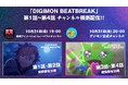世界各国大好評御礼！TVアニメ「DIGIMON BEATBREAK」×【東映アニメーションミュージアムチャンネル】第1話～第4話までのチャンネル横断配信が決定！
