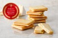 圧倒的な人気を誇る【東京ミルクチーズ工場】の代表作「ソルト＆カマンベールクッキー」が2024年8月の国内線JALファーストクラス機内食の茶菓に採用されました！