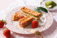 春の訪れを感じながら味わう、心ときめく華やかなミルフィユ。MILLE-FEUILLE MAISON FRANCAIS(ミルフィユメゾンフランセ)より「ミルフィユセゾン 抹茶&いちご」を数量限定で発売!