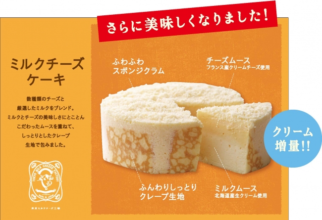 東京ミルクチーズ工場 の看板商品ミルクチーズケーキが更に美味しくリニューアル 株式会社シュクレイのプレスリリース
