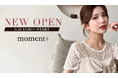ファッション通販サイト『Shoplist』に、アパレルカジュアルブランド『moment+(モーメントプラス)』がオープン!