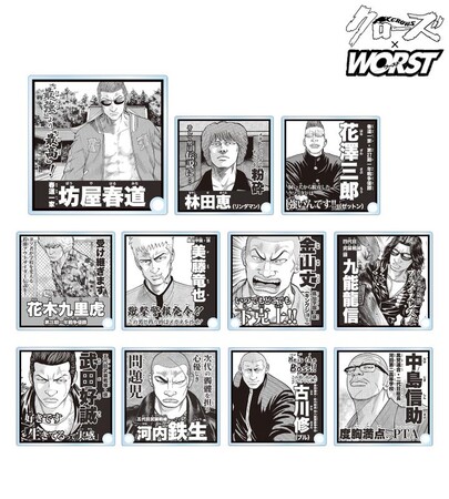 クローズ×WORST』のAni-Art プレイマット、トレーディング総選挙