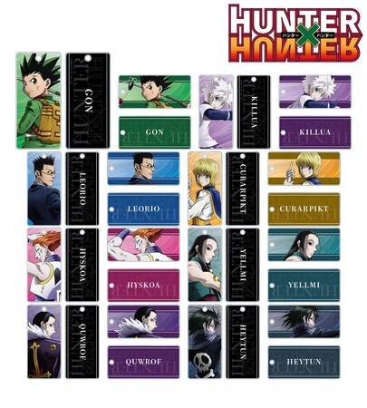 HUNTER×HUNTER』の描き下ろし 戦う背中ver. トレーディングアクリル