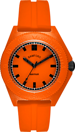 イギリス発の腕時計「BAMFORD(バンフォード)」からスチールにポリマー 