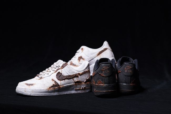 新品未使用 AF1 LOW BLK RUST ハンドメイド