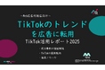 【Web広告代理店向け】「TikTokのトレンドの広告転用2025年8月TikTokレポート」を無料公開