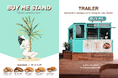 人気サンドイッチ店『BUY ME STAND』が4月26日に初のトレーラー店舗を千駄ヶ谷に出店!