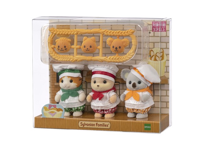 《会場先行販売品》⾚ちゃんトリオ(パン屋さん) 《会場先行販売品》⾚ちゃんトリオ(パン屋さん)