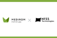 株式会社MEDIROM MOTHER Labs、株式会社NFES Technologiesと資本業務提携