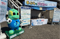 大分トリニータマスコットキャラクター「ニータン」と一緒にごみ拾い!「CHANGE FOR THE BLUE DAY」を開催!