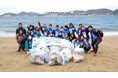 総重量100kgの離島海岸漂着ごみを回収　瀬戸大橋の架かる櫃石島でビーチクリーンアップを開催しました！