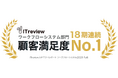 コラボフローが、18期連続で顧客満足度No.1に選出。「ITreviewカテゴリーレポート 2025 Fall ワークフローシステム部門」で