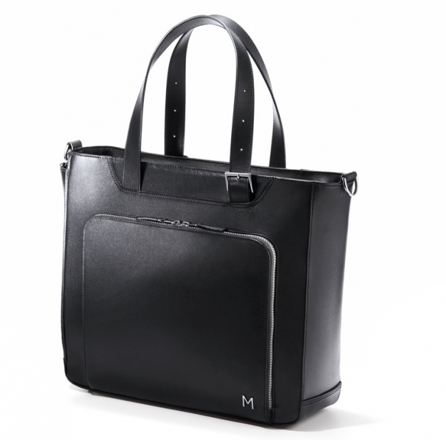 極美品】マザーハウス Black Business Tote 2way 牛革 - ビジネスバッグ