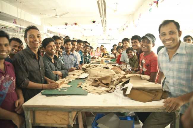 バングラデシュの自社工場「マトリゴール」