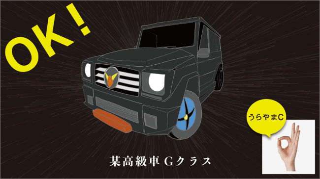 某高級車Gクラス