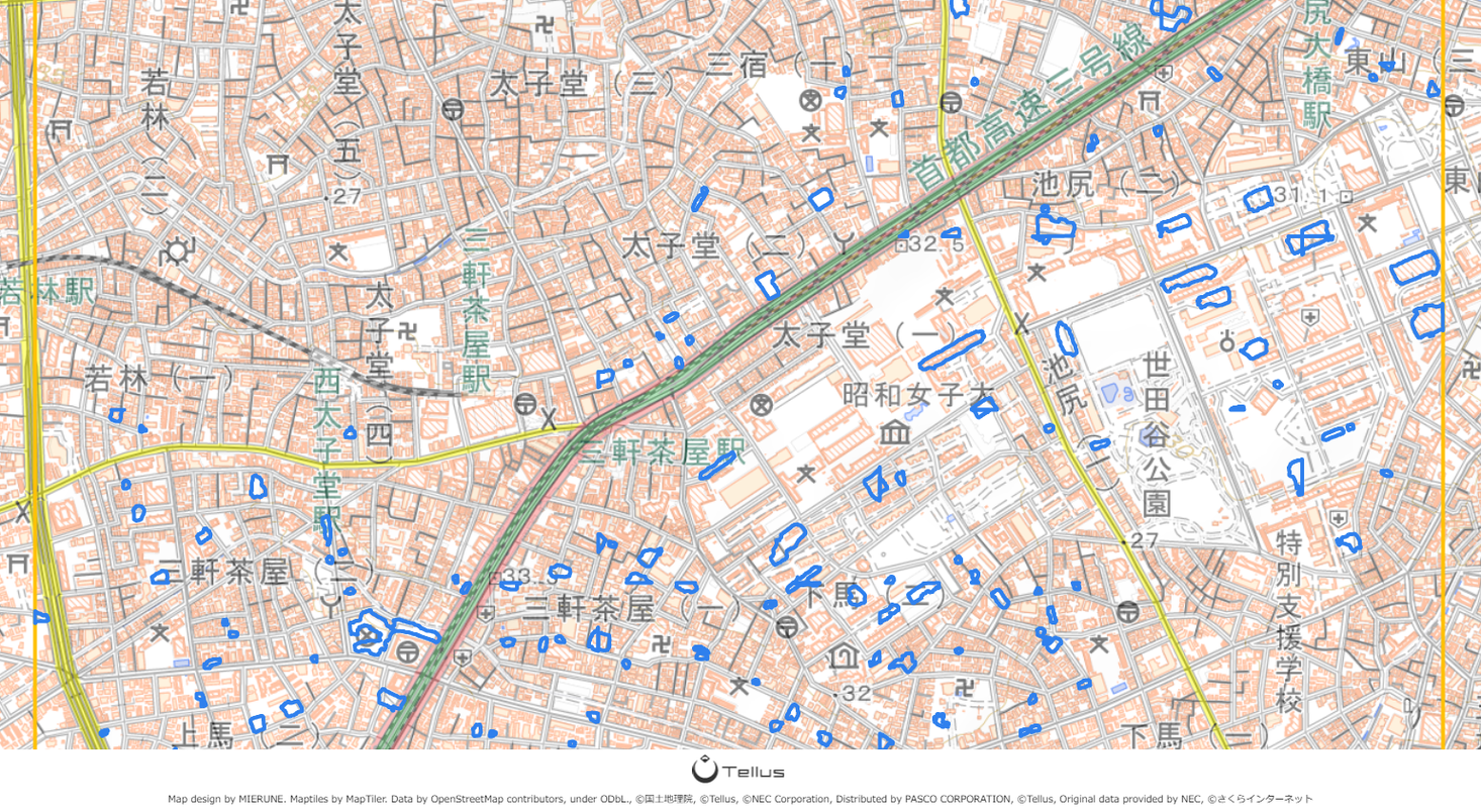 衛星データプラットフォーム「Tellus」において衛星データとAI画像認識技術による駐車場検知ツール「Tellus VPL」のα版を無料提供