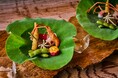 【箱根リトリートföre & villa 1/f】秋の味覚が彩る、箱根の食 薪火料理「WOODSIDE dining」と料亭「俵石」にて秋の美食コースを開始