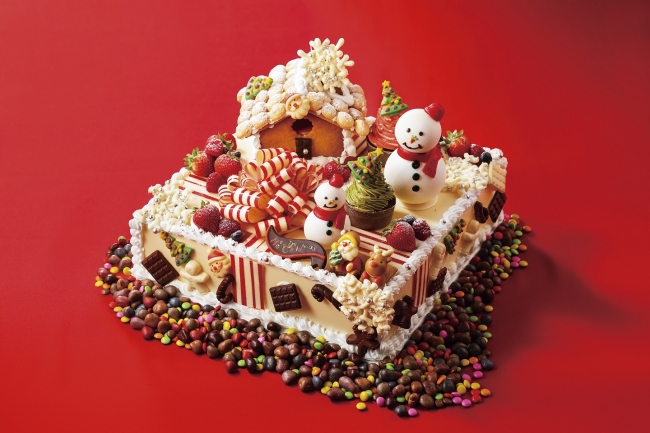 オリエンタルホテル 東京ベイ 食べても食べても驚きの連続 過去最大級 9台限定の箱型クリスマスケーキ が登場 株式会社ホテルマネージメントジャパンのプレスリリース