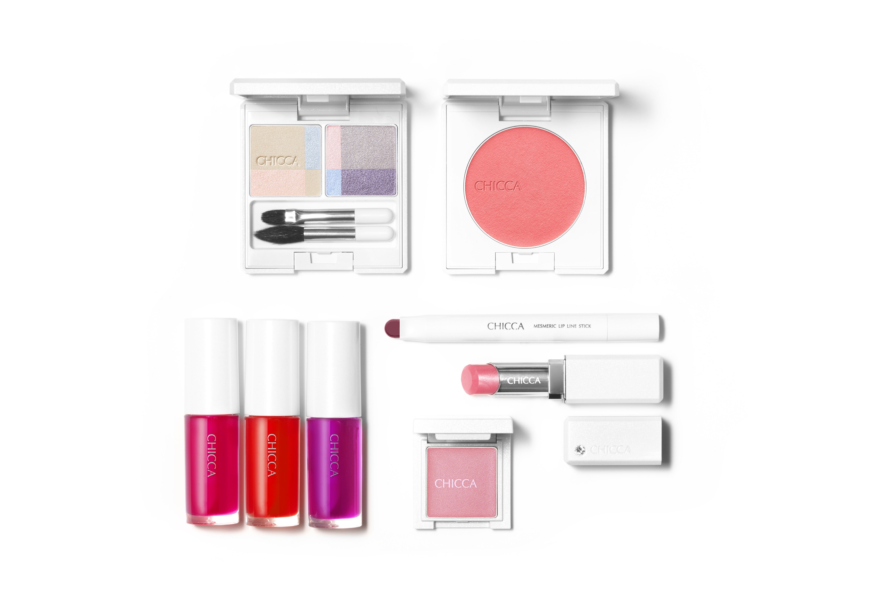 ひと塗りで軽やかに艶めく ポップな色彩で洗練された印象に Chicca 2016 オータムコレクション Glam Pop 2016年8月17日 水 発売 株式会社カネボウ化粧品のプレスリリース