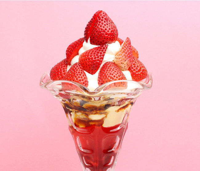いちごパフェ ¥1,480 いちごパフェ ¥1,480
