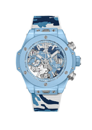 ビッグ・バン ウニコ スカイブルーカモ