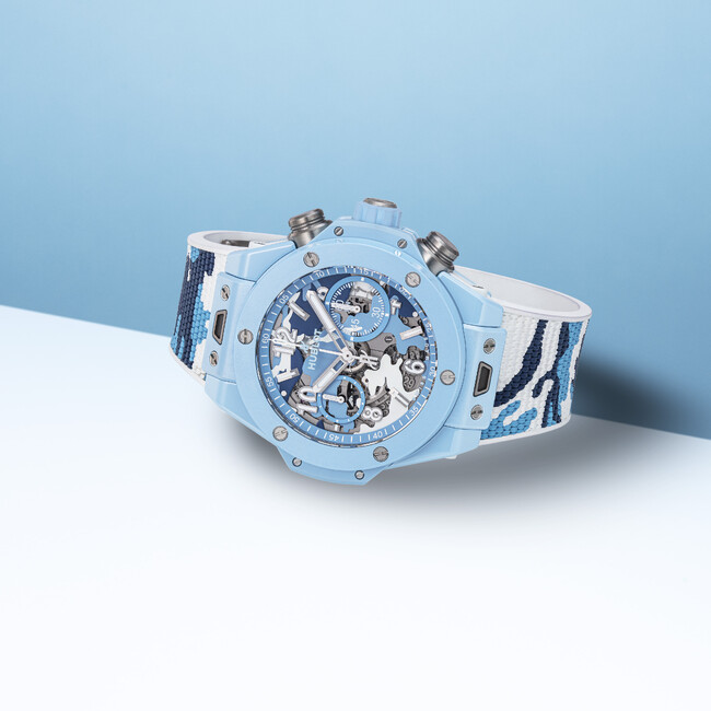 ビッグ・バン ウニコ スカイブルーカモ