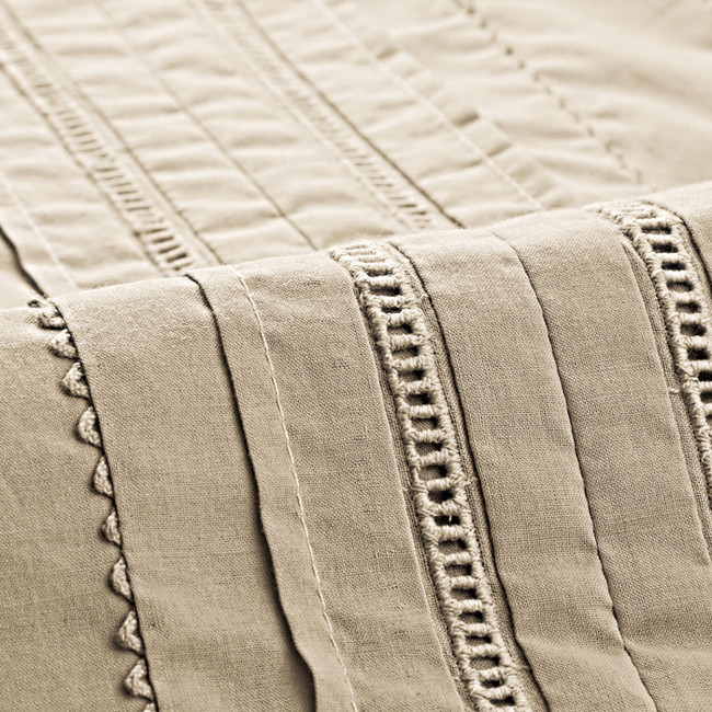 レース×ピンタック レース×ピンタック