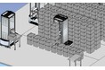 固定棚不要の「棚レス自動倉庫システム」を開発
