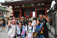【開催レポート】モナコ出身の大学生と日本の中高生が浅草で異文化交流