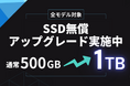 【ご好評につき】MDL.make、SSD無償アップグレードキャンペーンを8月末まで実施継続を決定!