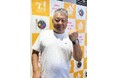 有限会社ライスアイランド・代表取締役 飯嶋豊氏、FCチャンネルショー2025にて「信長デイトナ」を装着