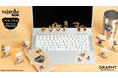 【GRAPHT】「パタポン」新作アイテムが登場　ぬいぐるみ『ぷにっとアイコン』、タンブラー、ミニアクスタ、刺繍ステッカー、キャップを展開