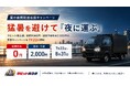 猛暑を避けて「夜に運ぶ」。ラビット救急便、夜間料金0円・深夜早朝料金2,000円の夏季キャンペーンを7月22日開始