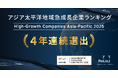 事業共創カンパニーのRelic、4年連続でFinancial Times社「アジア太平洋地域における急成長企業ランキング」に選出—事業共創の力で持続的な急成長を実現