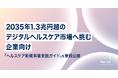 事業共創カンパニーRelic、2035年1.3兆円超のデジタルヘルスケア市場へ挑む企業向け「ヘルスケア新規事業実践ガイド」を無料公開
