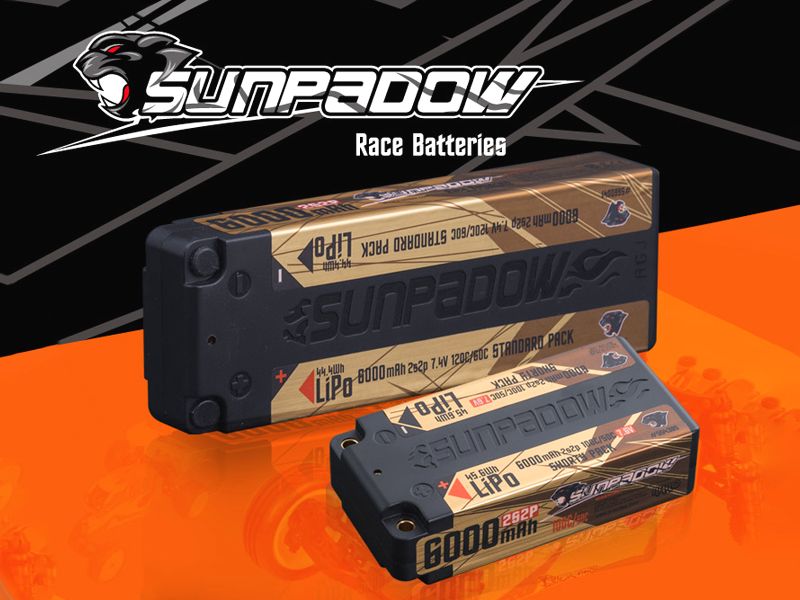 SUNPADOWのLipoバッテリーをレーシングドローンで試してみた