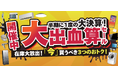 半期に一度の大決算！大出血算（決算）セール開催中！